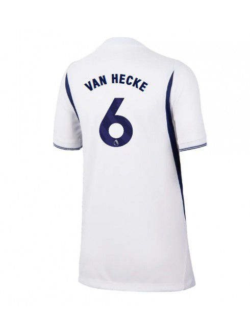 Tottenham Hotspur Jan Paul van Hecke #6 Replika Hemmakläder Dam 2026-27 Kortärmad Tottenham Hotspur Jan Paul van Hecke #6 Replika Hemmakläder Dam 2026-27 Kortärmad